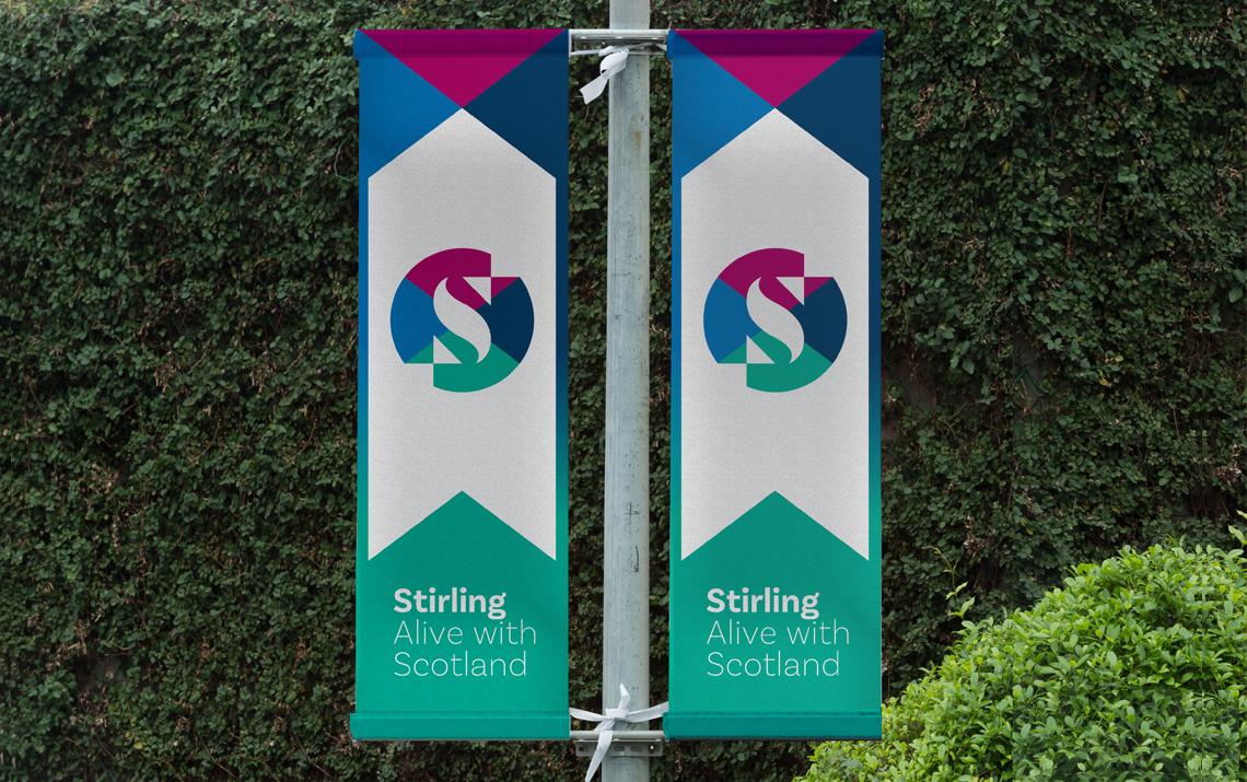 A bold new brand and marketing campaign for the Stirling area by Maguires