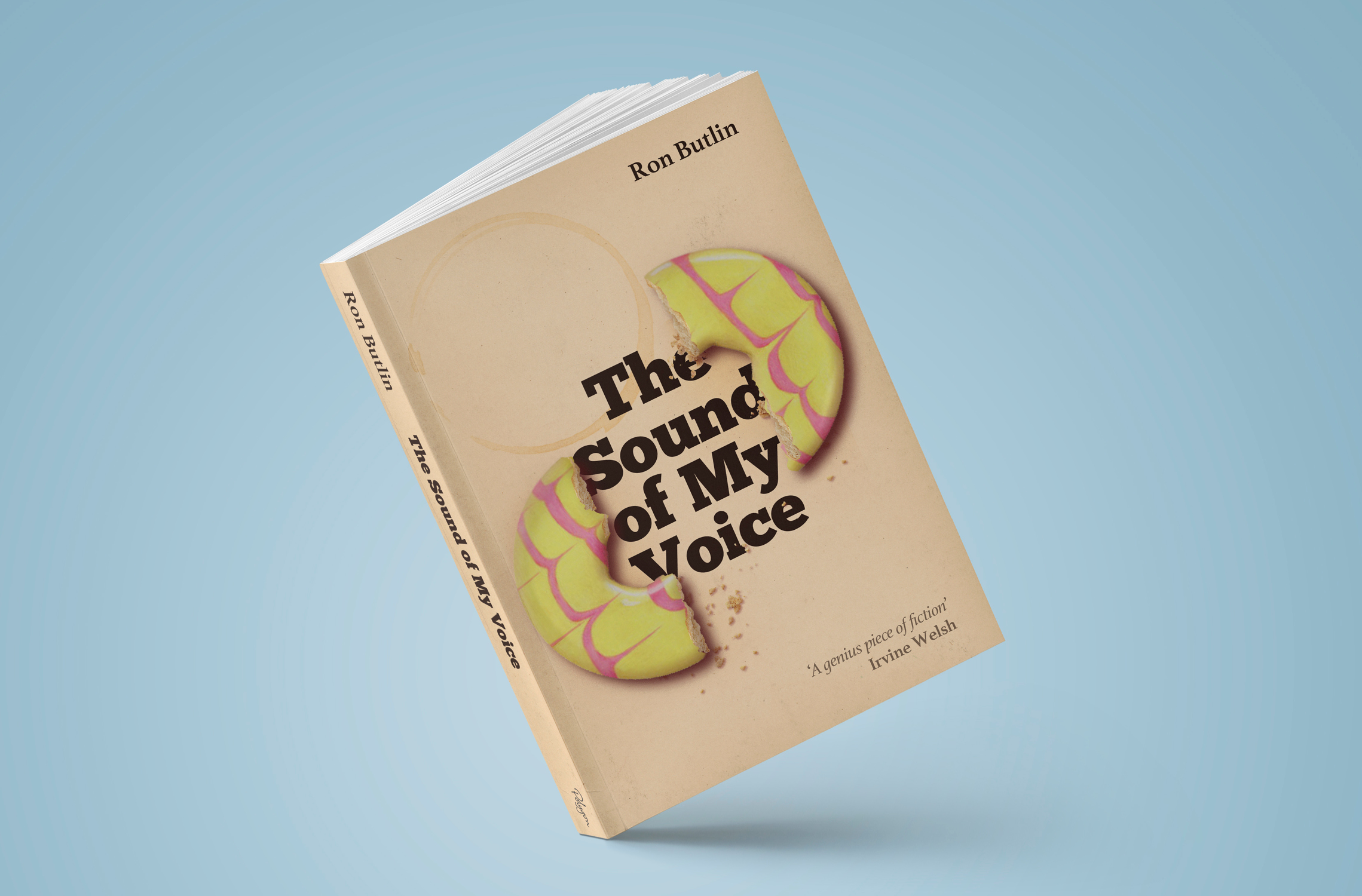 The sound of my voice book cover design